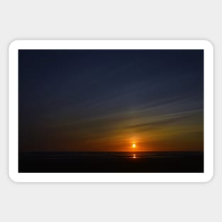 Ocean Shores Sunset Sticker